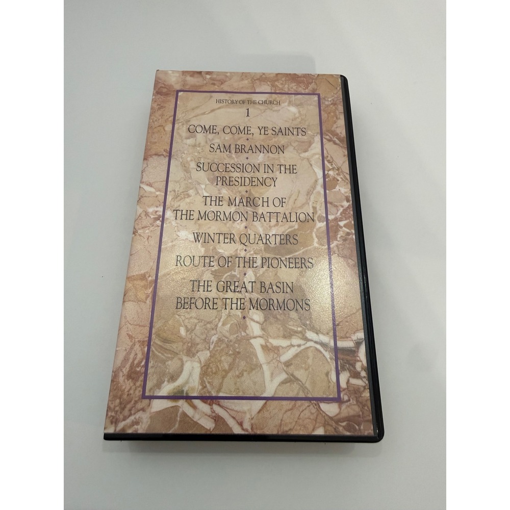 History of the Church Vol 1 VHS Mormon LDS Pioneer History 1986 VNVV2593